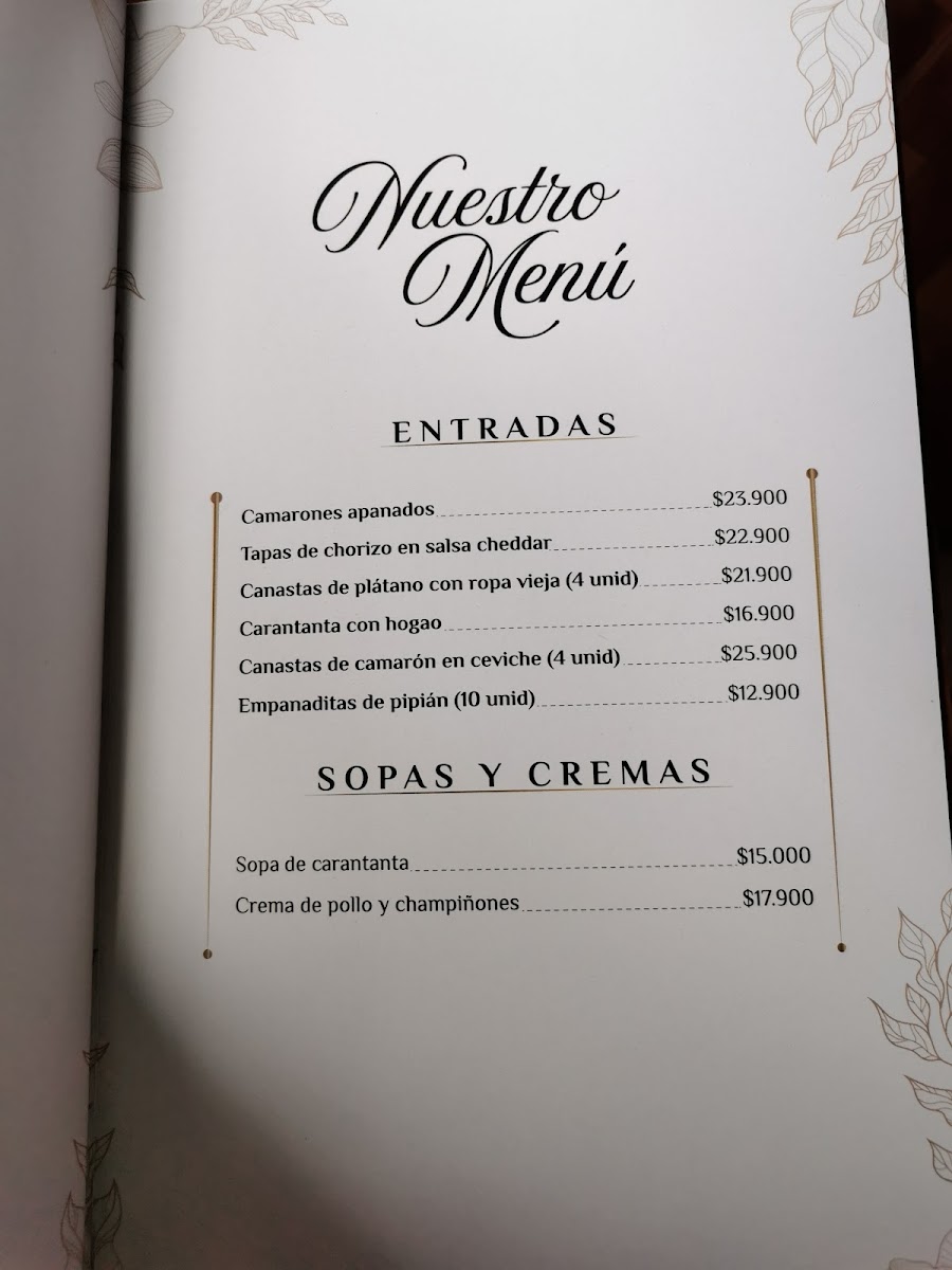Menu A Vapor Parrilla & Bar-2